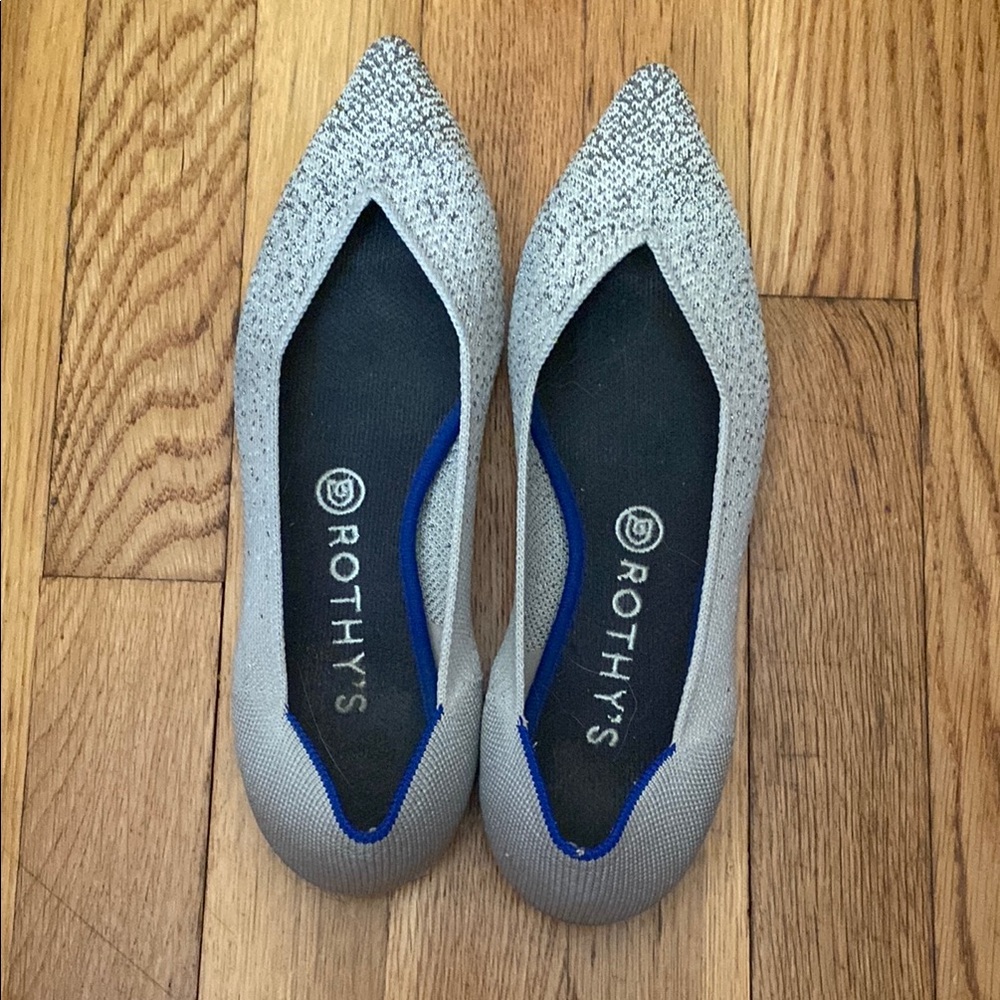 Rothy's Women's Grey Flats